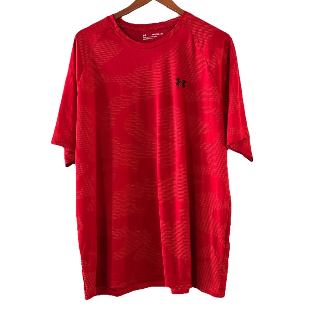 Under Armour Training T-shirt Velocity Jacquard Men's Red XXL